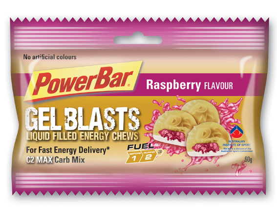 PowerBar Gel Blast R/Berry(12) Raspberry.